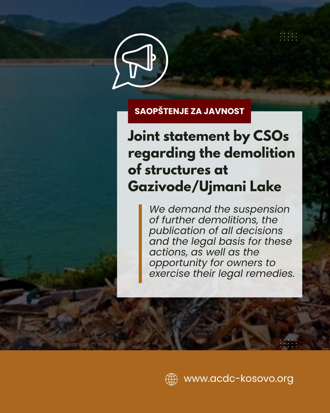 statement-by-civil-society-organisations-regarding-the-demolition-of-structures-at-gazivodeujmani-lake