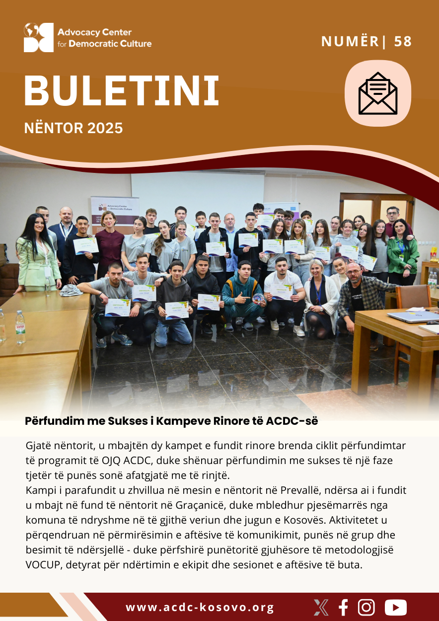 Buletini #58/25 nentor