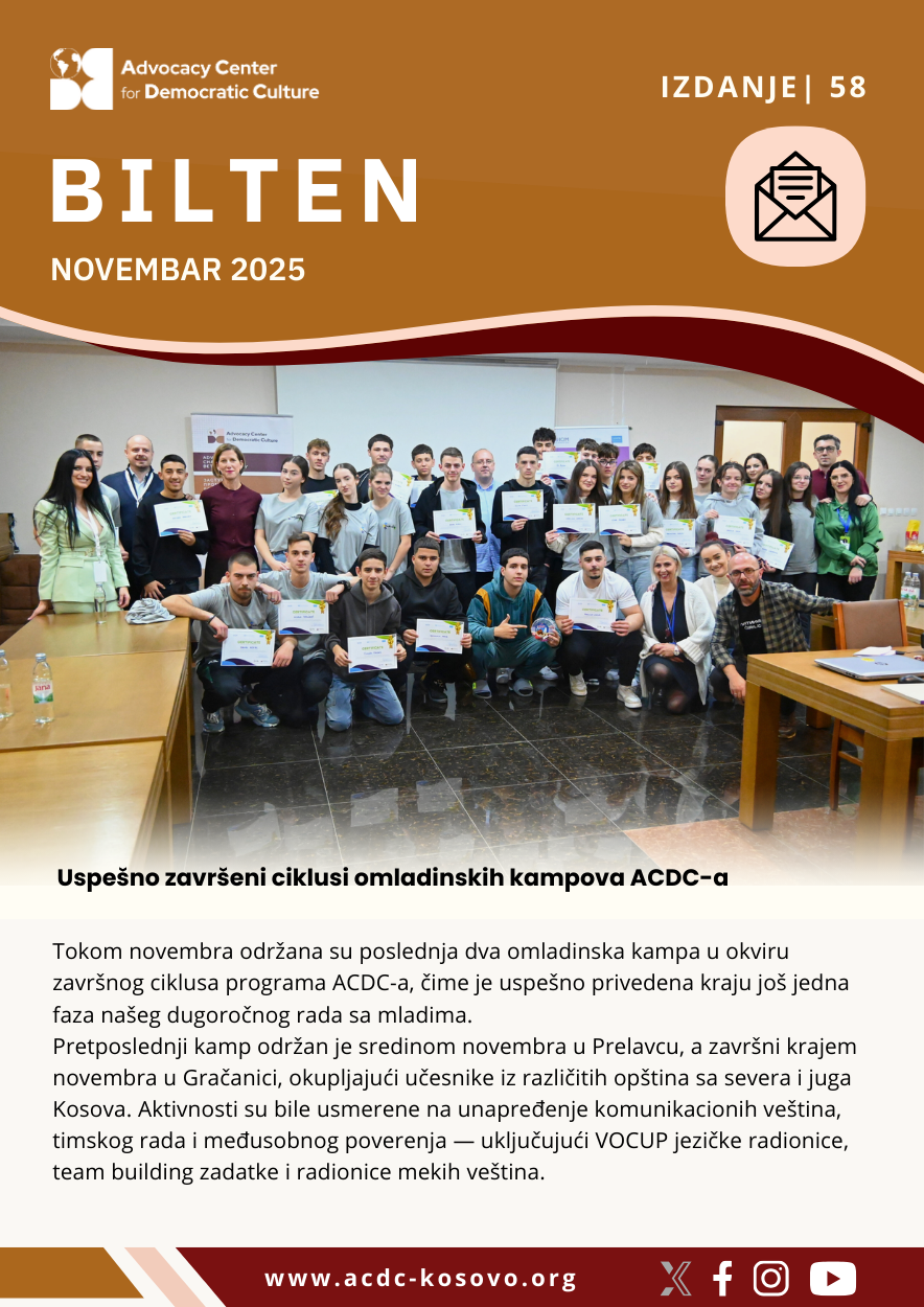 Bilten #58/25 novembar