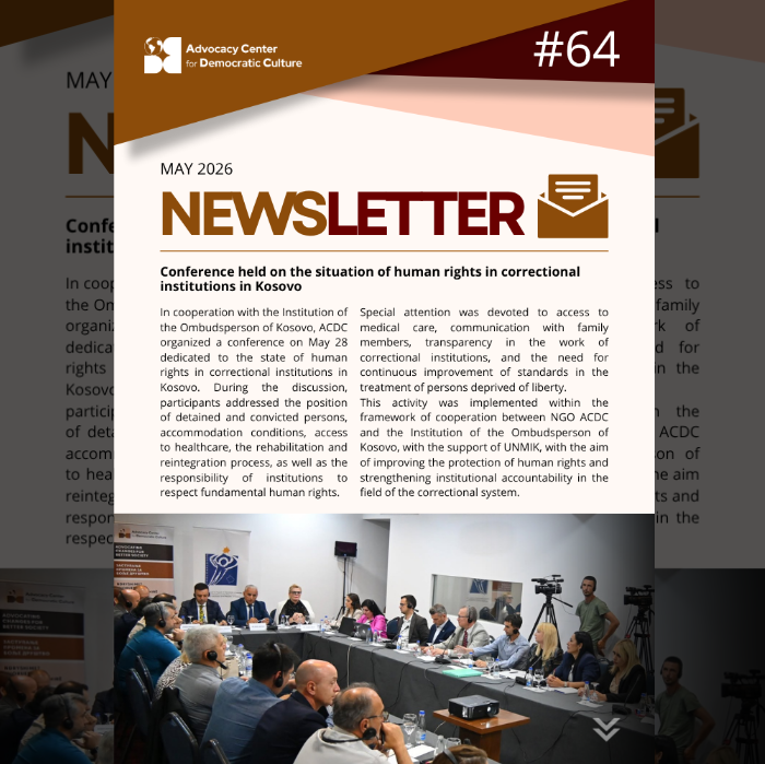 Newsletter #64/26 May